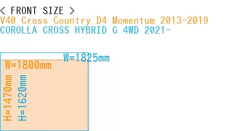#V40 Cross Country D4 Momentum 2013-2019 + COROLLA CROSS HYBRID G 4WD 2021-